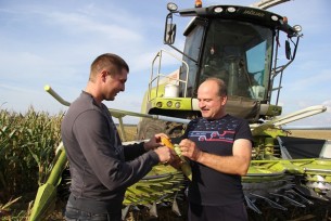 В ЗАО «Гудевичи» первыми окончили уборку кукурузы на силос и зелёный корм