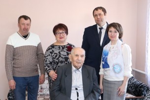95-ая весна: юбилей отметил мостовчанин, ветеран Великой Отечественной войны Константин Кучун