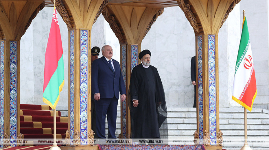 Встреча Александра Лукашенко и Эбрахима Раиси проходит в Тегеране